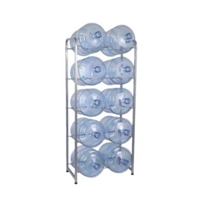 Rack 10 bidones pet 20 Litros